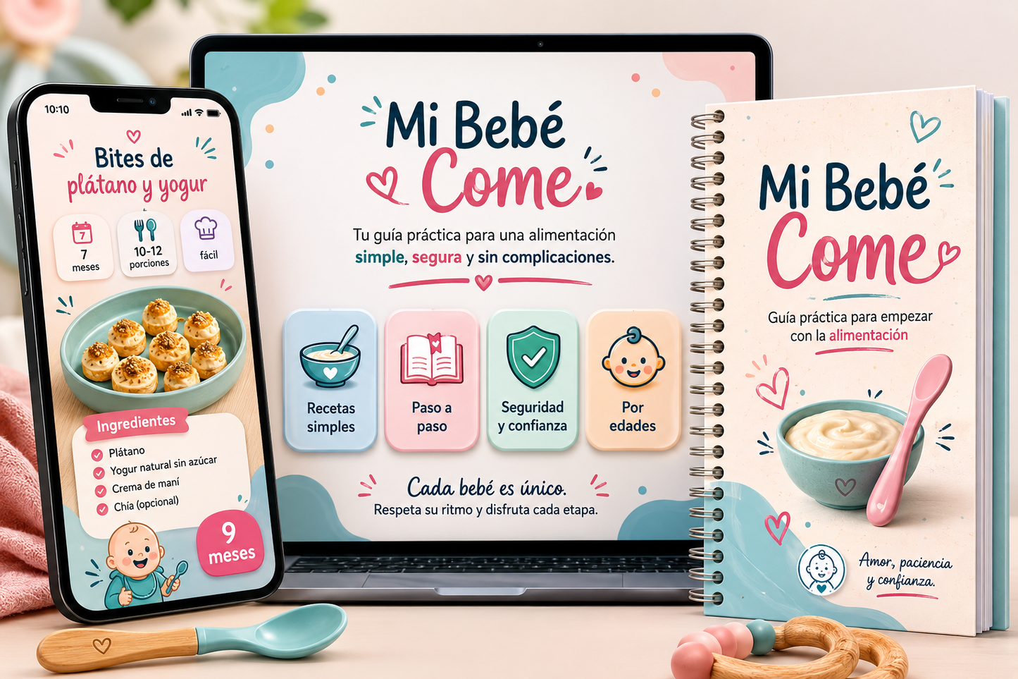 Madre primeriza - Mi bebé come